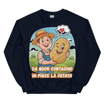 Felpa unisex Uomo/Donna Contadino