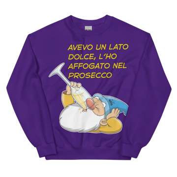Felpa unisex Uomo/Donna Lato Dolce