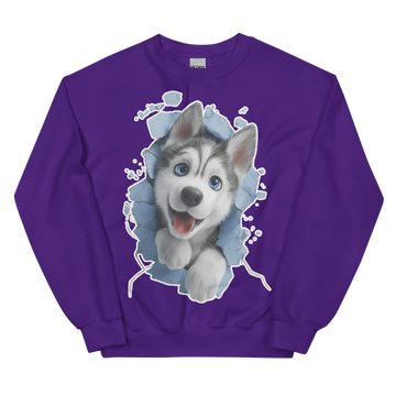 Felpa unisex Uomo/Donna Husky