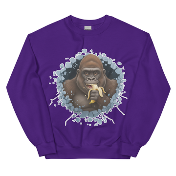Felpa unisex Uomo/Donna Gorilla