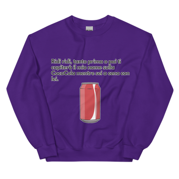 Felpa unisex Uomo/Donna Ridi Ridi