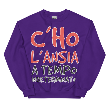 Felpa unisex Uomo/Donna Ansia