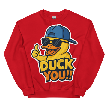 Felpa unisex Uomo/Donna DUCK YOU
