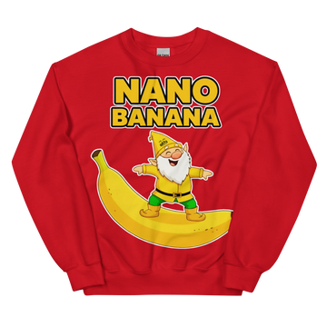 Felpa unisex Uomo/Donna Nano Banana