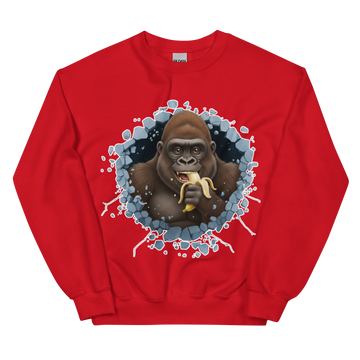 Felpa unisex Uomo/Donna Gorilla