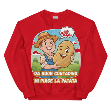 Felpa unisex Uomo/Donna Contadino