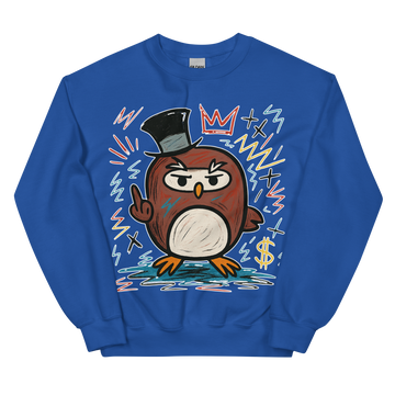Felpa unisex Uomo/Donna Gufetto Art.