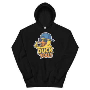 Felpa con cappuccio Unisex Donna/Uomo DUCK YOU