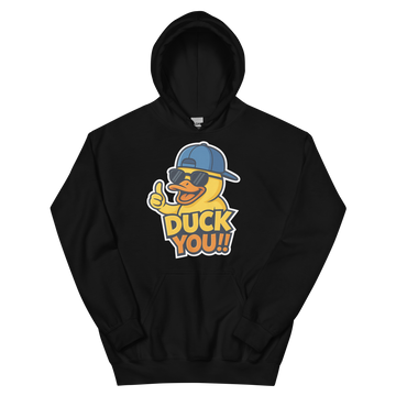 Felpa con cappuccio Unisex Uomo/Donna DUCK YOU