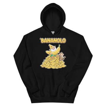 Felpa con cappuccio Unisex Donna/Uomo Bananolo