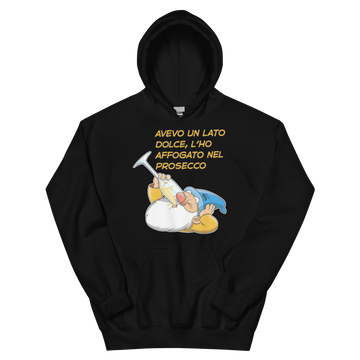Felpa con cappuccio Unisex Donna/Uomo Lato Dolce
