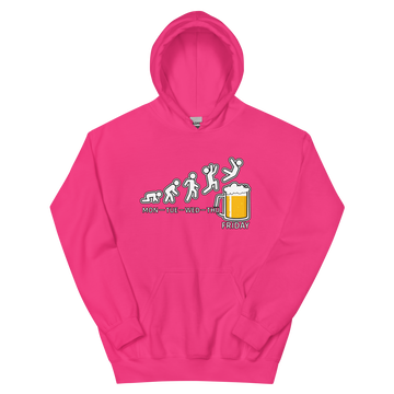 Felpa con cappuccio Uomo Birra