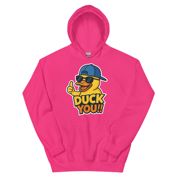 Felpa con cappuccio Unisex Donna/Uomo DUCK YOU