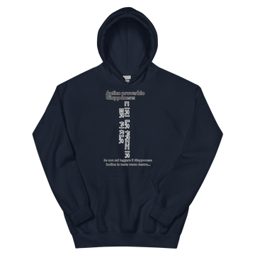 Felpa con cappuccio Unisex Donna/Uomo Proverbio Giapponese