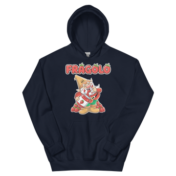 Felpa con cappuccio Unisex Donna/Uomo Fragolo
