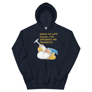 Felpa con cappuccio Unisex Donna/Uomo Lato Dolce
