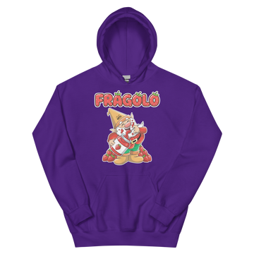 Felpa con cappuccio Unisex Donna/Uomo Fragolo
