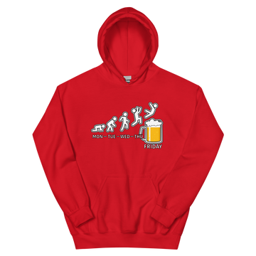 Felpa con cappuccio Uomo Birra