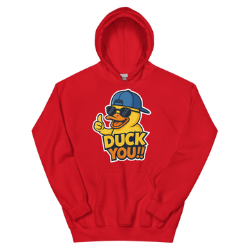 Felpa con cappuccio Unisex Uomo/Donna DUCK YOU