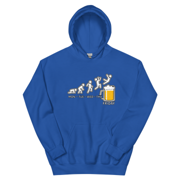 Felpa con cappuccio Donna Birra
