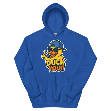 Felpa con cappuccio Unisex Uomo/Donna DUCK YOU