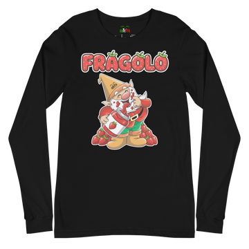 T-shirt a maniche lunghe unisex Uomo/Donna Fragolo