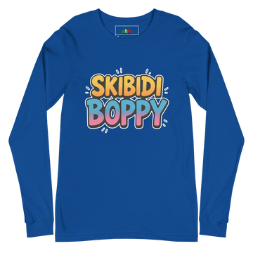 T-shirt a maniche lunghe unisex Uomo/Donna SkibidiBoppy