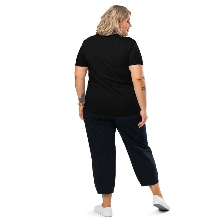 Maglietta in cotone organico unisex GUFETTO 1 BIANCO OCCHI ROSSI - Gufetto Brand 