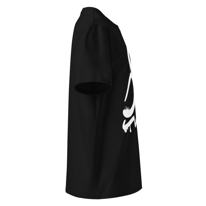 Maglietta in cotone organico unisex GUFETTO 1 BIANCO OCCHI ROSSI - Gufetto Brand 