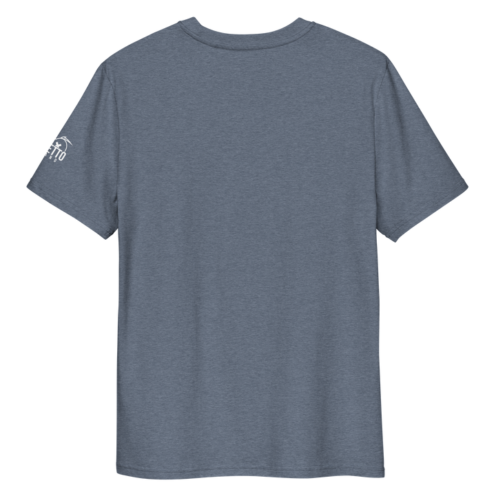 Maglietta in cotone organico unisex GUFETTO 1 BIANCO OCCHI ROSSI - Gufetto Brand 