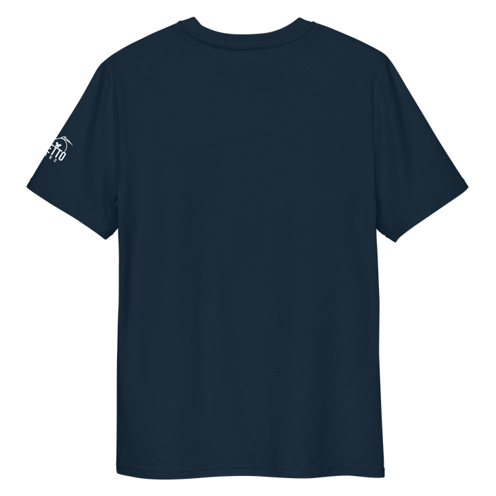 Maglietta in cotone organico unisex GUFETTO 2 BIANCO OCCHI ROSSI - Gufetto Brand 