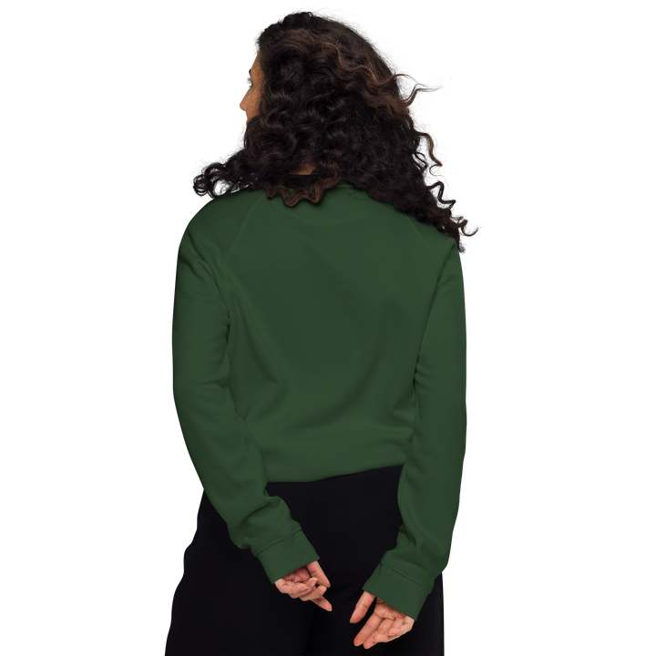 Felpa raglan in tessuto organico unisex GUFETTO OCCHI BIANCHI - Gufetto Brand 