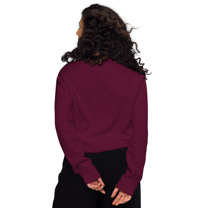 Felpa raglan in tessuto organico unisex GUFETTO OCCHI BIANCHI - Gufetto Brand 