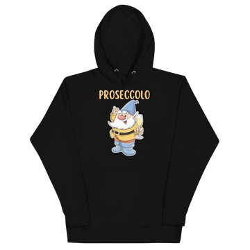 Felpa con cappuccio Unisex Donna/Uomo Proseccolo Classic