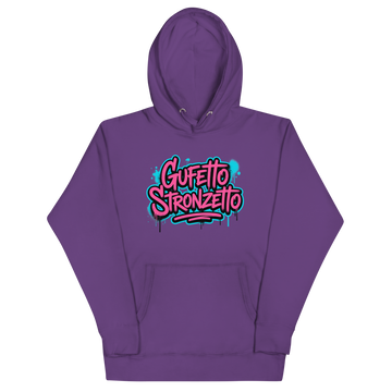 Felpa con cappuccio Unisex Donna/Uomo Gufetto Stronzetto