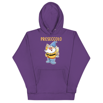 Felpa con cappuccio Unisex Donna/Uomo Proseccolo Classic