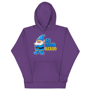 Felpa con cappuccio Unisex Donna/Uomo Io Odio