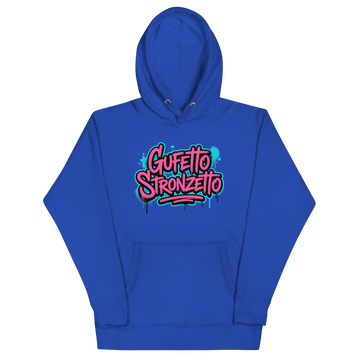 Felpa con cappuccio Unisex Donna/Uomo Gufetto Stronzetto