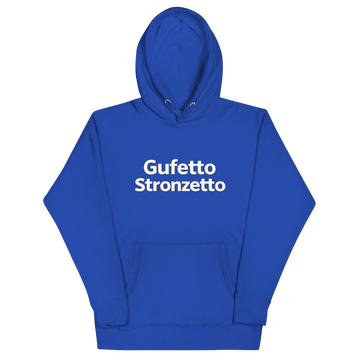 Felpa con cappuccio Unisex Donna/Uomo Gufetto Stronzetto Classic