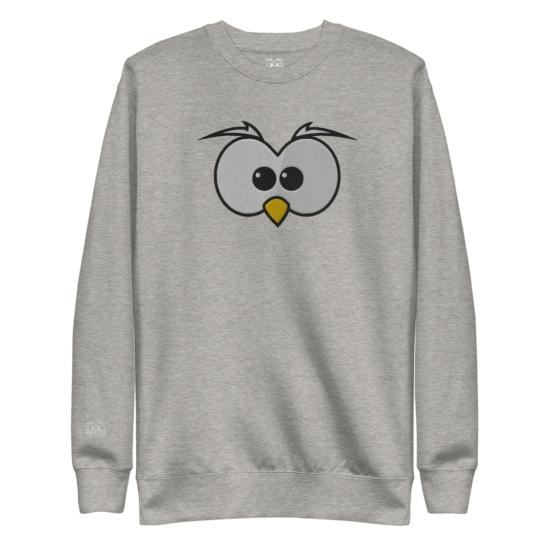 Felpa premium unisex GUFETTO OCCHI - Gufetto Brand 