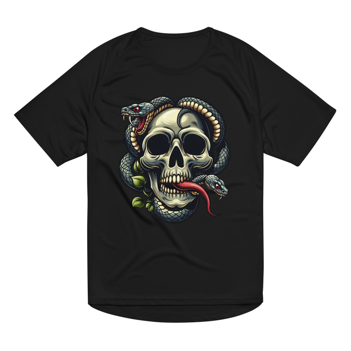Maglietta sportiva unisex Skull Snake - Gufetto Brand 