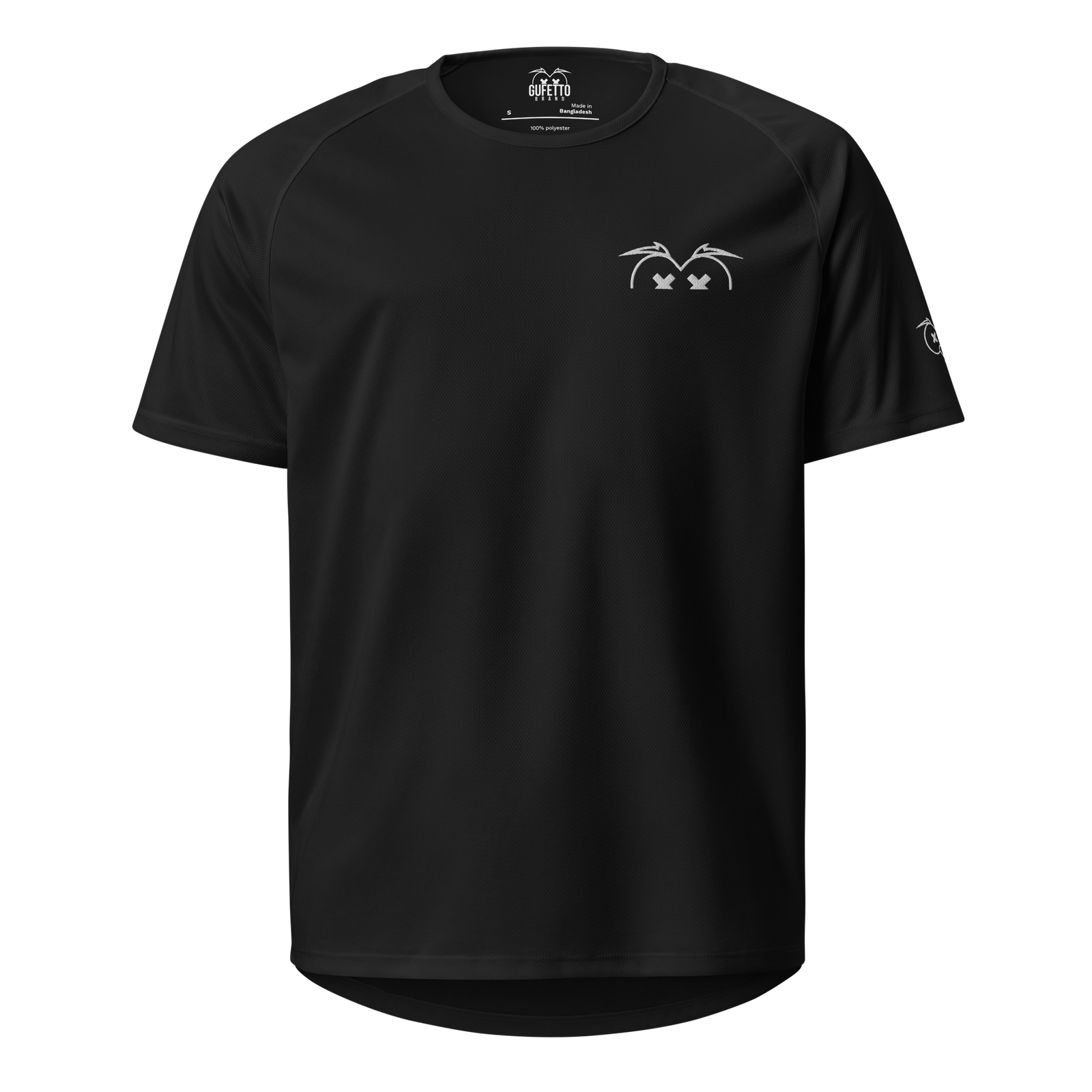 Maglietta sportiva unisex GUFETTO OCCHI BIANCHI - Gufetto Brand 