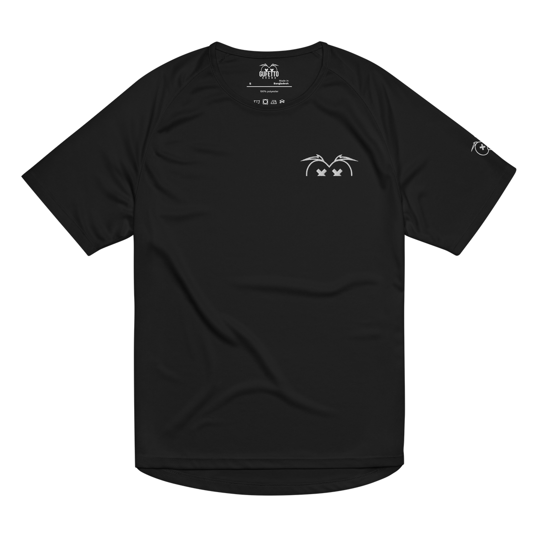 Maglietta sportiva unisex GUFETTO OCCHI BIANCHI - Gufetto Brand 