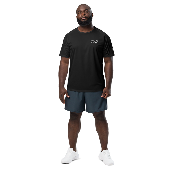 Maglietta sportiva unisex GUFETTO OCCHI BIANCHI - Gufetto Brand 