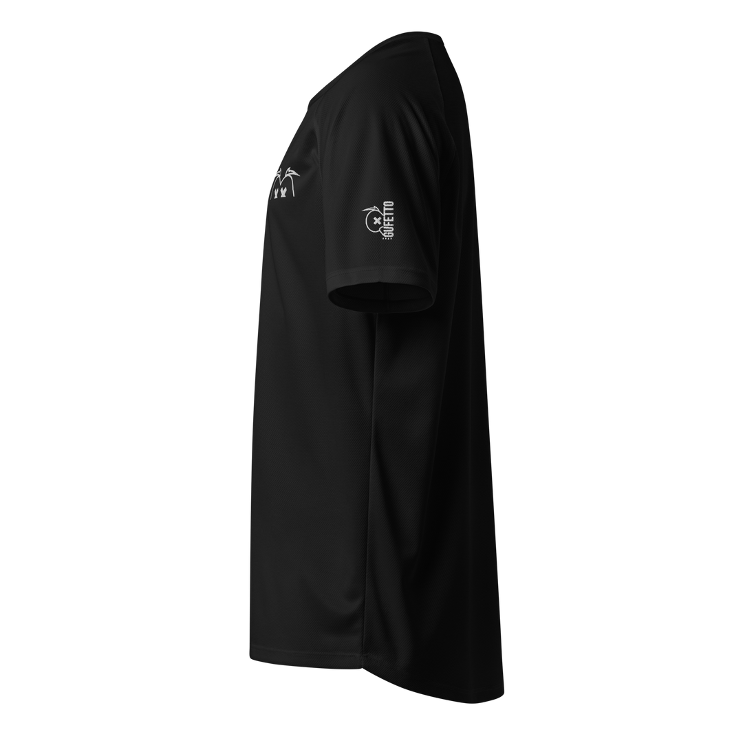 Maglietta sportiva unisex GUFETTO OCCHI BIANCHI - Gufetto Brand 