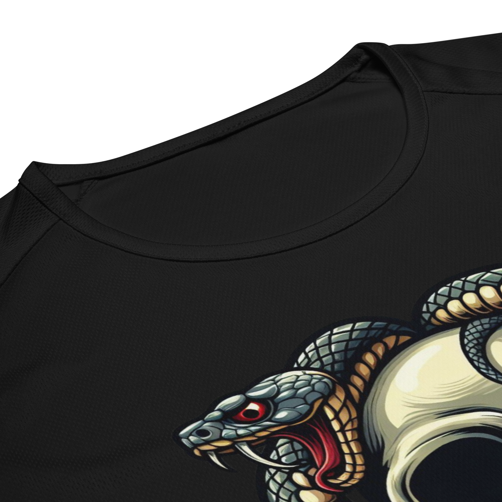 Maglietta sportiva unisex Skull Snake - Gufetto Brand 
