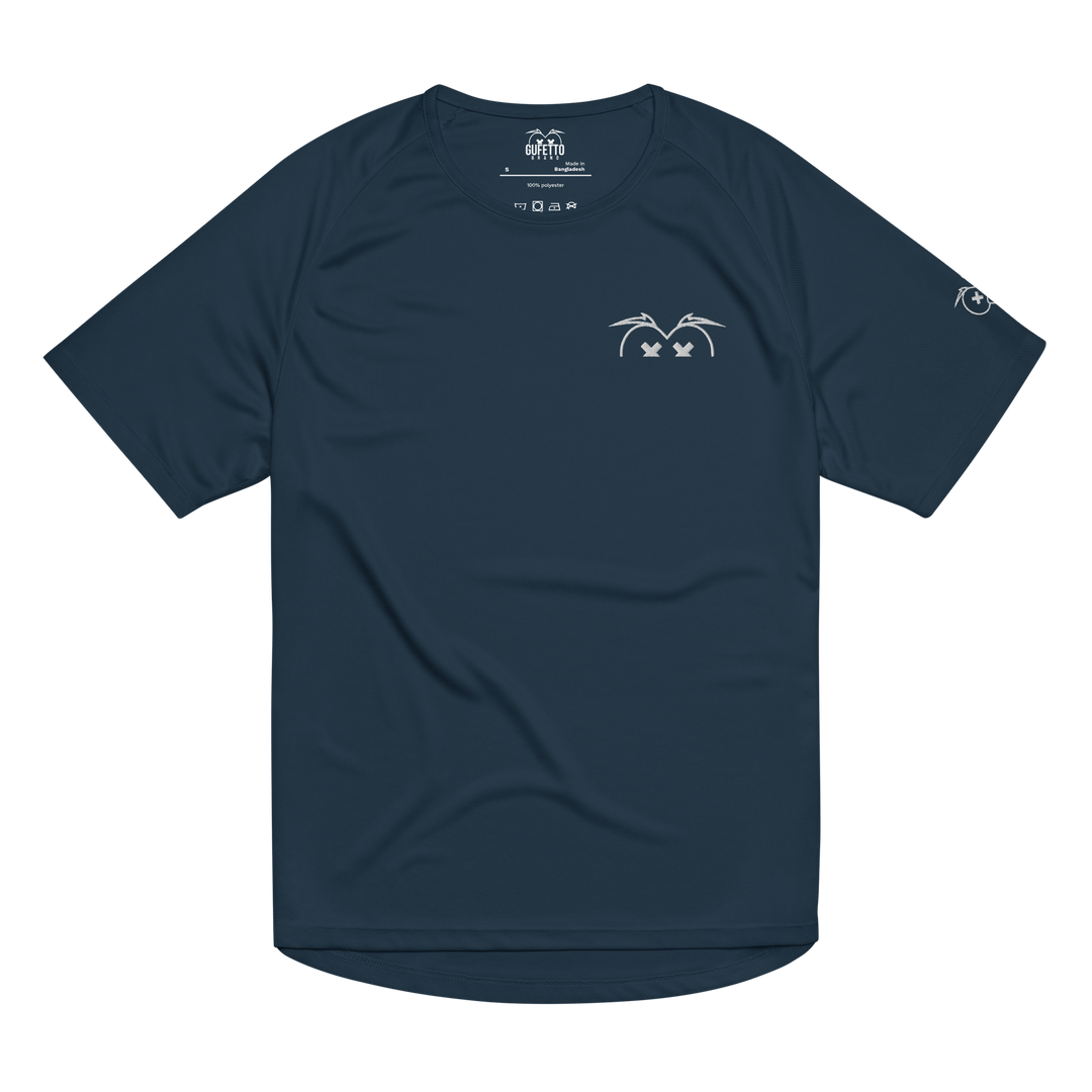 Maglietta sportiva unisex GUFETTO OCCHI BIANCHI - Gufetto Brand 