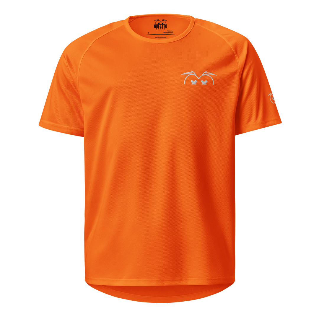 Maglietta sportiva unisex GUFETTO OCCHI BIANCHI - Gufetto Brand 