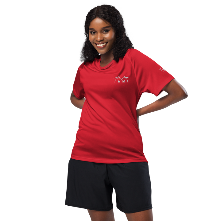 Maglietta sportiva unisex GUFETTO OCCHI BIANCHI - Gufetto Brand 