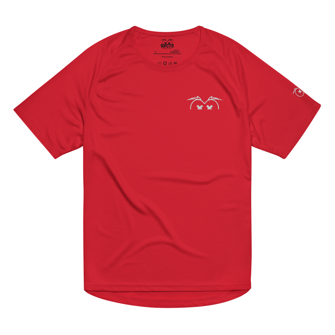 Maglietta sportiva unisex GUFETTO OCCHI BIANCHI - Gufetto Brand 